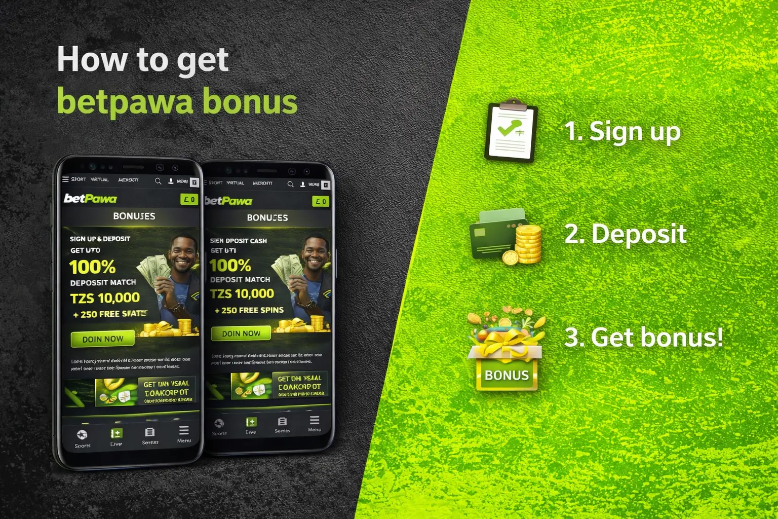 Betpawa how to get bonus in Tanzania 2026